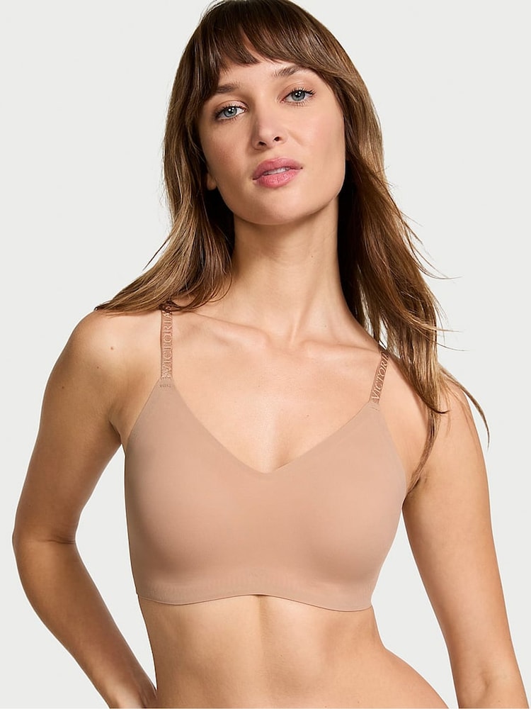 Victoria's Secret Praline Nude Lightly Lined Lounge Bralette - Image 1 of 3
