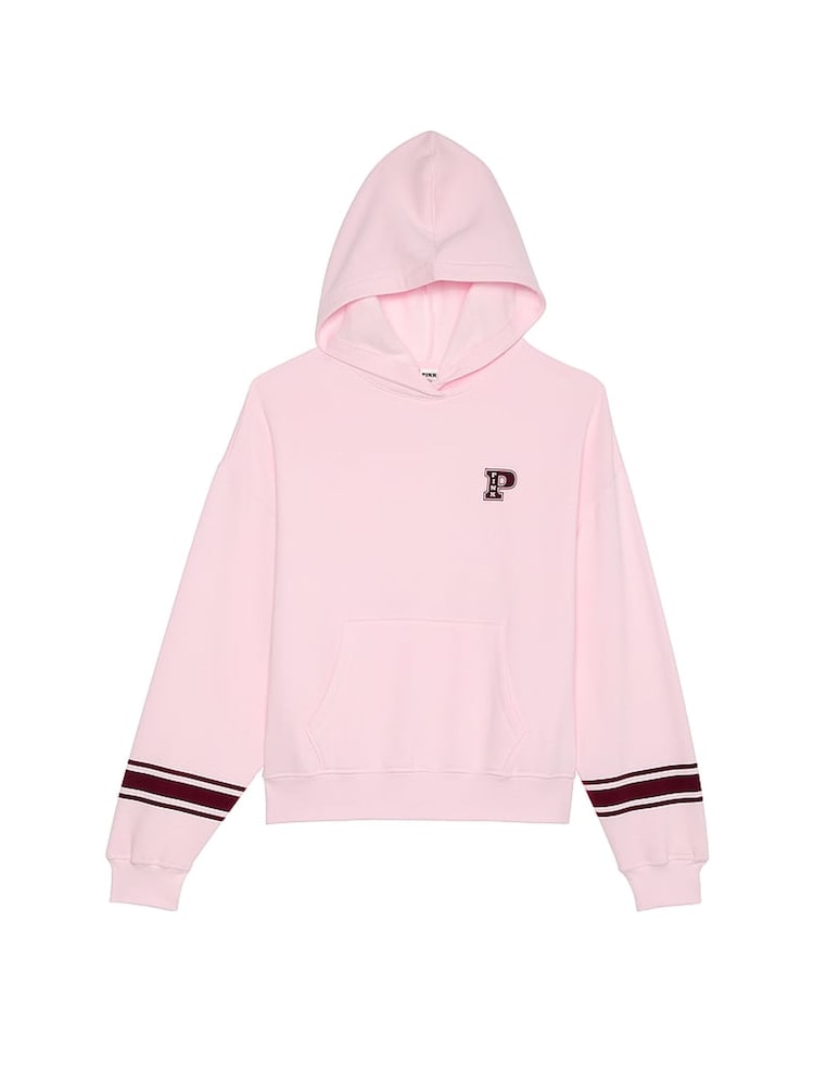 Victoria's Secret PINK Pink Tulip Oversized Pullover Hoodie - Image 3 of 3