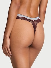 Victoria's Secret Light Blue Thong Knickers - Image 2 of 3