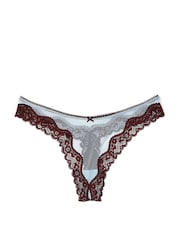 Victoria's Secret Light Blue Thong Knickers - Image 3 of 3