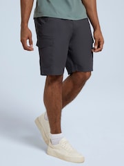 Animal Grey Mens 100% Cotton Atlantis Cargo Shorts - Image 1 of 9