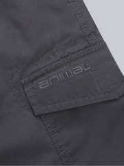 Animal Grey Mens 100% Cotton Atlantis Cargo Shorts - Image 8 of 9