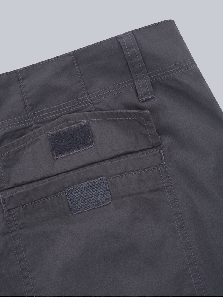 Animal Grey Mens 100% Cotton Atlantis Cargo Shorts - Image 9 of 9