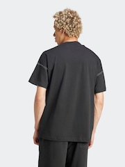 adidas Black SZN 100% Cotton Graphic T-Shirt - Image 3 of 7