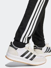 Preto - Calças de corrida de lã adidas 3 Stripe - Imagem 5 de 6