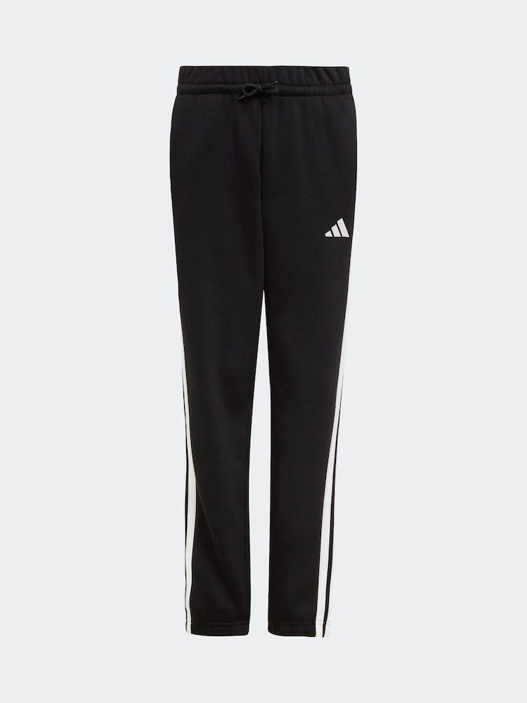 Preto - Calças de corrida de lã adidas 3 Stripe - Imagem 6 de 6