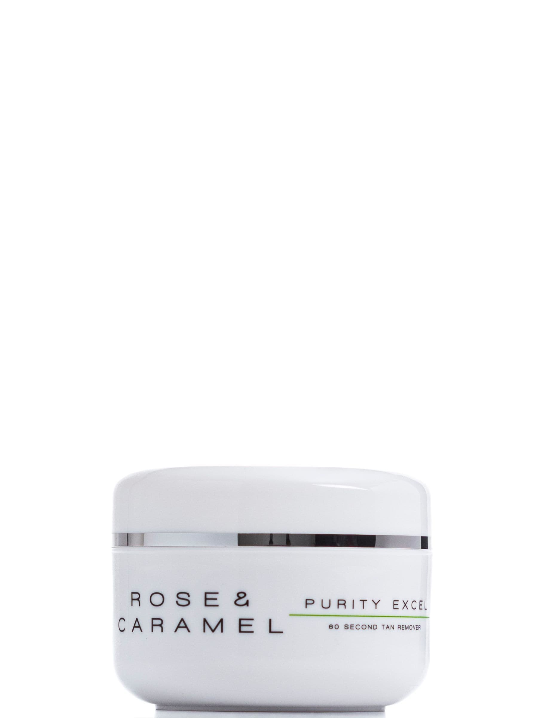 Rose & Caramel Unisex Clear Purity Excel 60 Second Self Tan Remover Cream 100Ml - Image 1