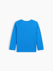 Royal Blue - Camiseta gráfica de manga larga de Gap (6 meses-5 años) - Imagen 2 de 3