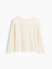 Gap Cream Ladybird Graphic Long Sleeve T-Shirt (6mths-5yrs) - Image 2 of 2