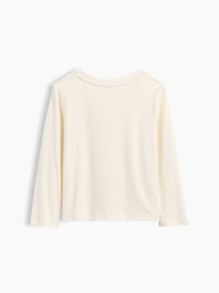 Gap Cream Ladybird Graphic Long Sleeve T-Shirt (6mths-5yrs) - Image 2 of 2 Gap Cream Ladybird Graphic Long Sleeve T-Shirt (6mths-5yrs) - Image 2 of 2