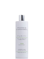 Rose & Caramel Purity Bathe Away Self Tan Removing Bubble Bath 500ml - Image 1 of 5