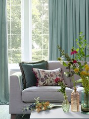 Voyage Maison Spa Hawley Plain Pencil Pleat Curtains - Image 2 of 2