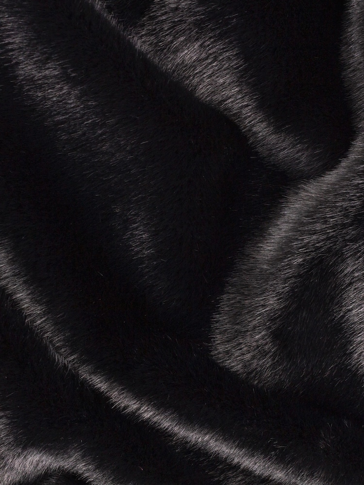 Paoletti Jet Stanza Faux Fur Throw - Image 2 of 3