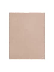 Yard Taupe Ronan Sherpa Waffle 100% Cotton Throw - Image 5 of 6