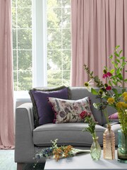 Voyage Maison Blossom Hawley Plain Pencil Pleat Curtains - Image 2 of 2
