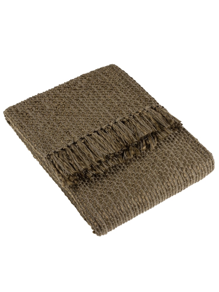HÖEM Willow Morni Woven Fringed Throw - Image 1 of 2