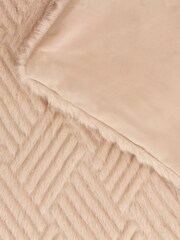 Paoletti Brulee Sonnet Cut Faux Fur Throw - Image 2 of 3