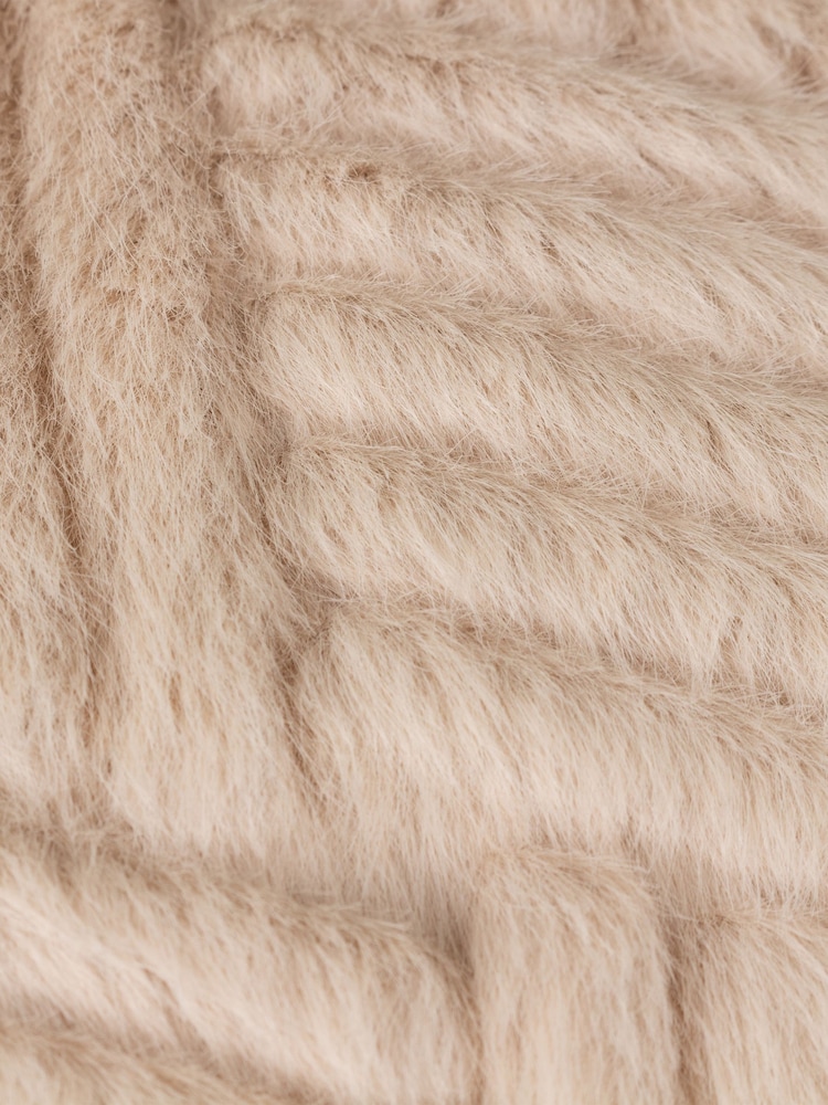 Paoletti Brulee Sonnet Cut Faux Fur Throw - Image 3 of 3