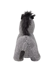 Paoletti Black Zebra Print Herringbone Novelty Doorstop - Image 4 of 5