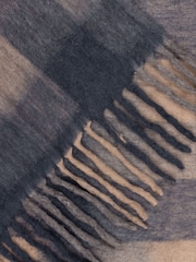 Yard Raystone Check Fringed Throw - Imagem 2 de 5