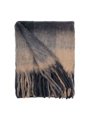 Yard Raystone Check Fringed Throw - Imagem 4 de 5