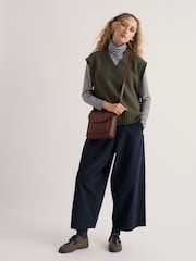 Seasalt Cornwall Green Fistral Knitted Vest - Image 3 of 5