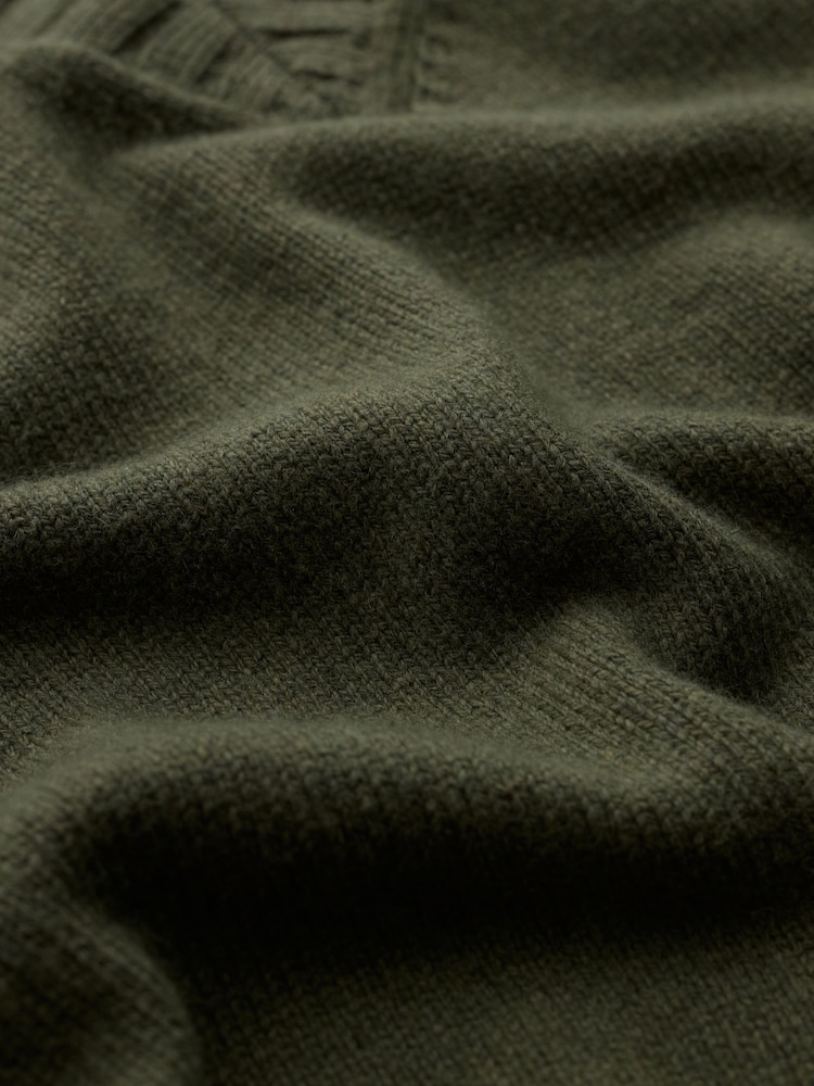 Seasalt Cornwall Green Fistral Knitted Vest - Image 5 of 5 Seasalt Cornwall Green Fistral Knitted Vest - Image 5 of 5