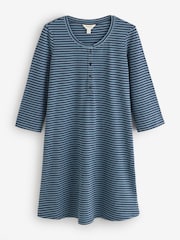 Seasalt Cornwall Blue Star Chart Jersey Nightdress - Image 1 of 1