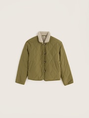 Seasalt Cornwall Green Scots Pine Reversible Jacket - Image 4 of 5