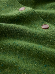 Seasalt Cornwall Green Dawson Pick Cardigan Made With Merino - Image 5 of 5