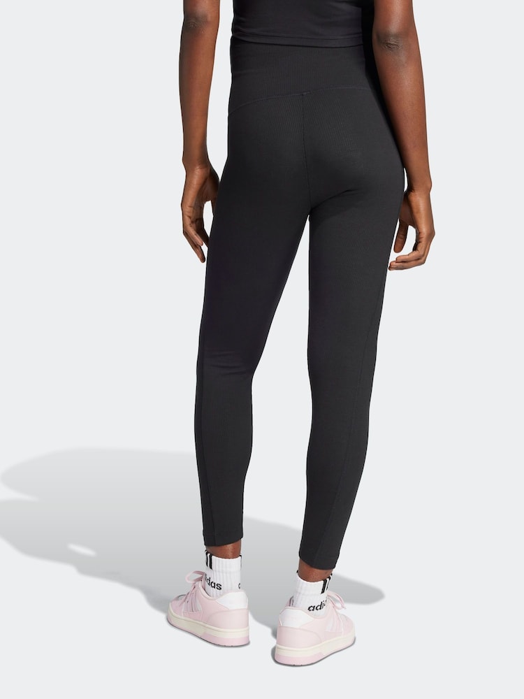 adidas Black Maternity Leggings - Image 2 of 6