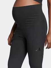 adidas Black Maternity Leggings - Image 4 of 6