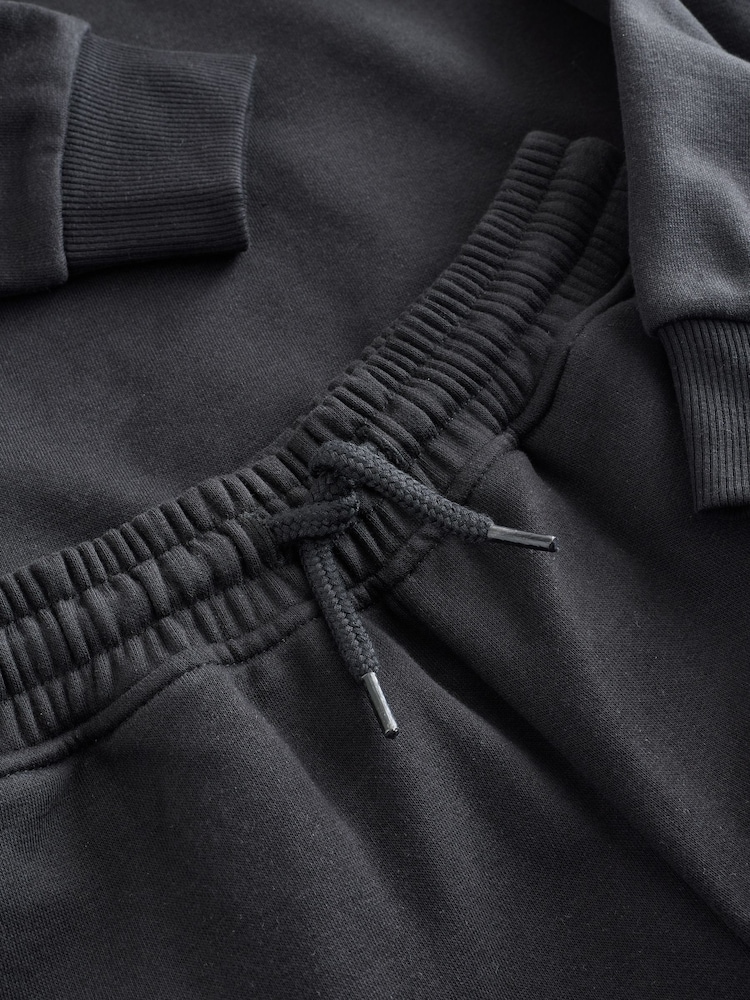 Black Graphic Crew and Joggers Set (3-16yrs) - Image 8 of 8