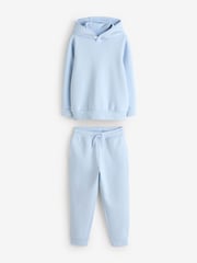 Blue Smart Popper Neck Hoodie and Joggers Set (3-16yrs) - Image 4 of 7