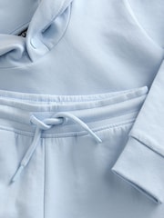 Blue Smart Popper Neck Hoodie and Joggers Set (3-16yrs) - Image 6 of 7