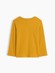 Gap Yellow Diggers Graphic Long Sleeve T-Shirt (6mths-5yrs) - Image 2 of 3