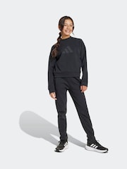 adidas Black Future Icons Logo Tracksuit - Image 1 of 1