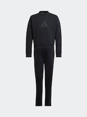 أسود - adidas Future Icons Logo Tracksuit - صورة 6 من 8