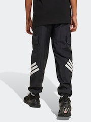 adidas Black Future Icons Woven Cargo Joggers - Image 2 of 6