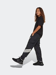 adidas Black Future Icons Woven Cargo Joggers - Image 3 of 6