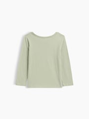 Gap Green Dogs Graphic Long Sleeve T-Shirt (6mths-5yrs) - Image 2 of 3
