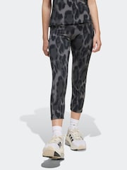 adidas Grey Animal Future Icons 7/8 Leggings - Image 1 of 6