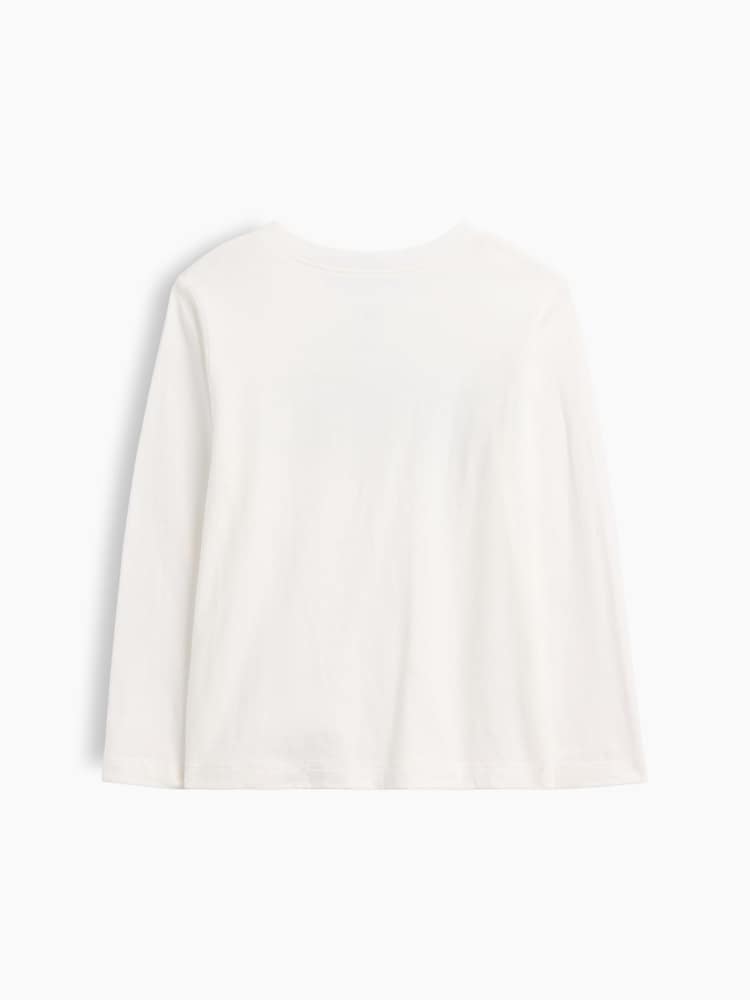 Gap Cream NYC Graphic Long Sleeve T-Shirt (6mths-5yrs) - Image 2 of 3