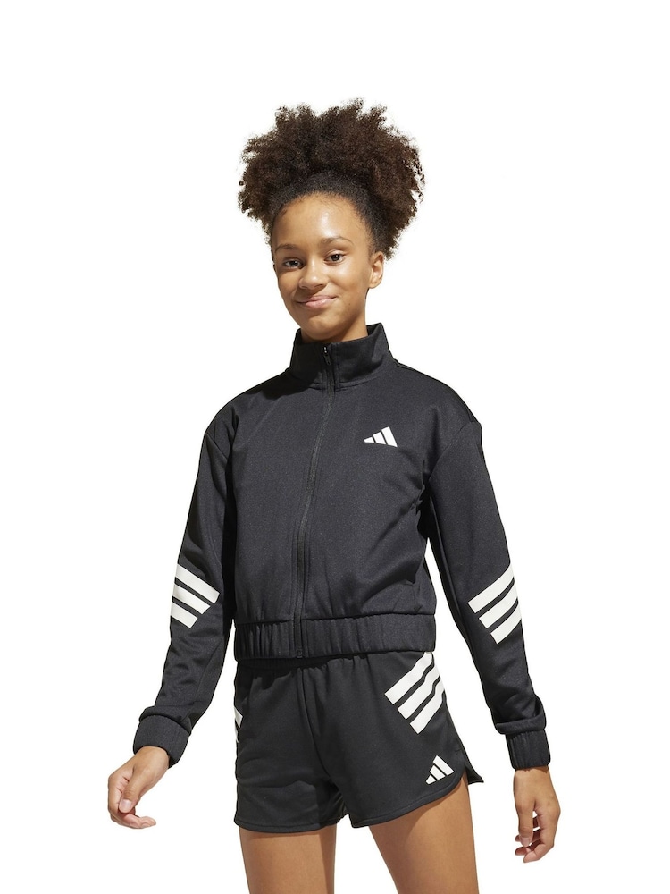 adidas Black All Sports Full Zip Track Top - Image 1 of 6