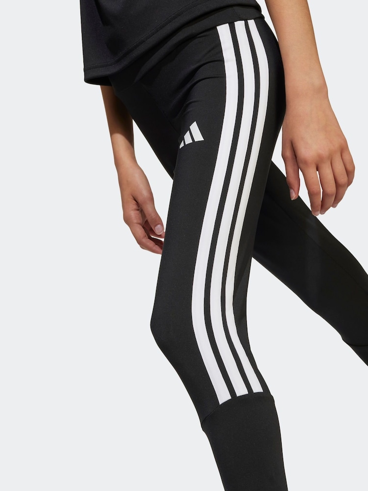 adidas Train Essentials 3 Stripe Leggings - Image 5 of 7