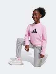 وردي - adidas Future Icons Logo Tracksuit - صورة 4 من 8
