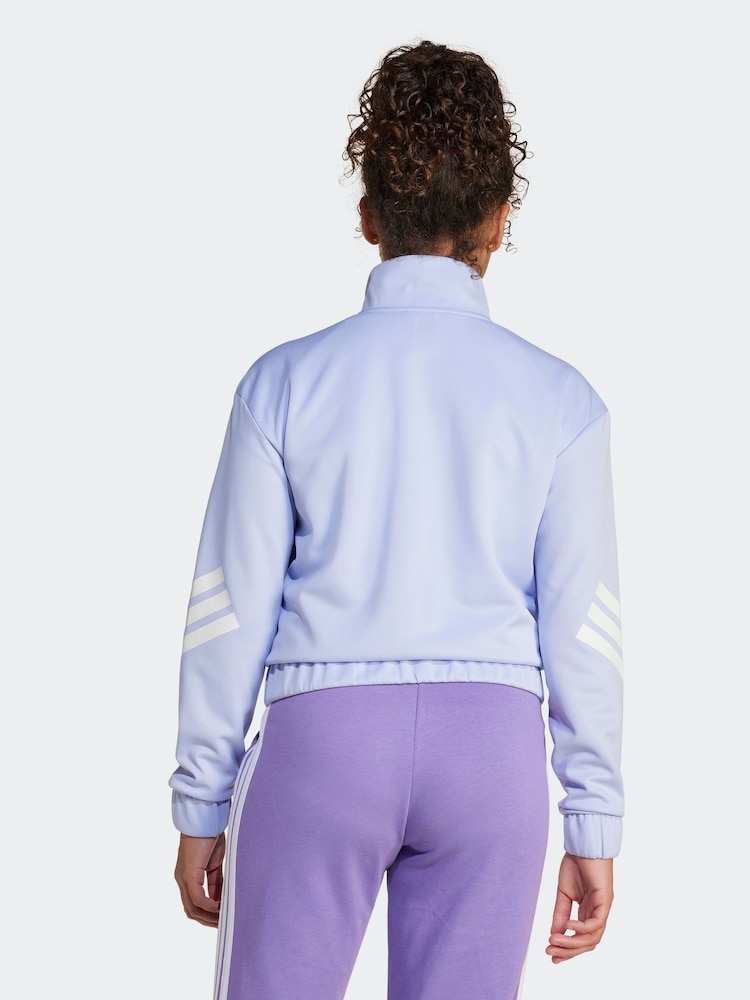adidas Purple All Sports Full Zip Track Top - Image 2 of 6