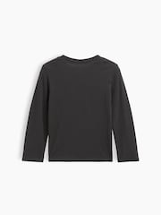 Black Sporty - Camiseta gráfica de manga larga de Gap (6 meses-5 años) - Imagen 2 de 3