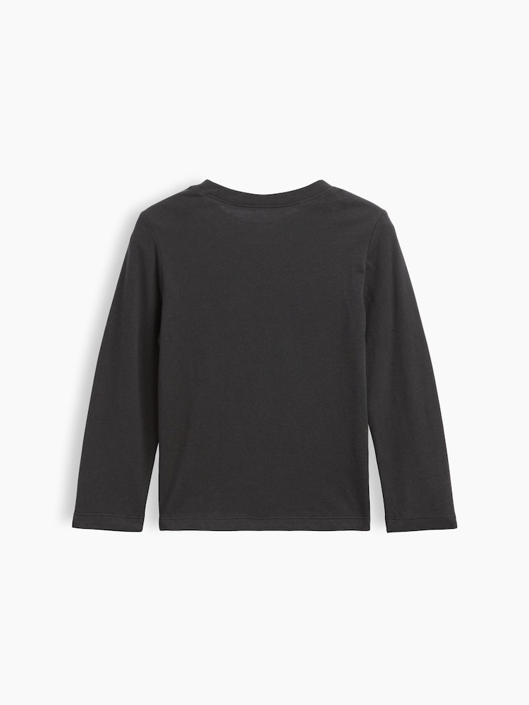 Black Sporty - Camiseta gráfica de manga larga de Gap (6 meses-5 años) - Imagen 2 de 3