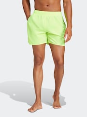 adidas Solid CLX Short-Length Swim Shorts - Image 1 of 6